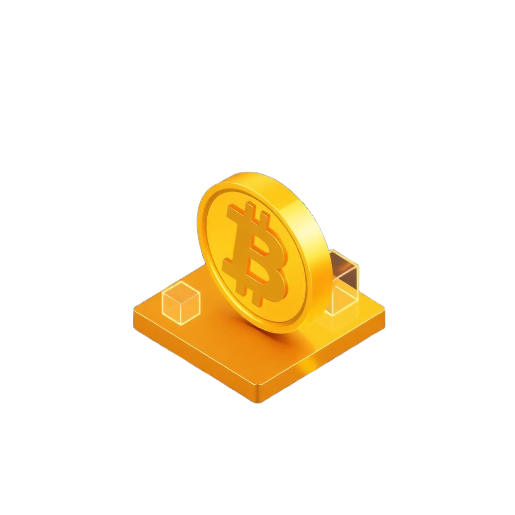 Cryptocurrency trading illustration